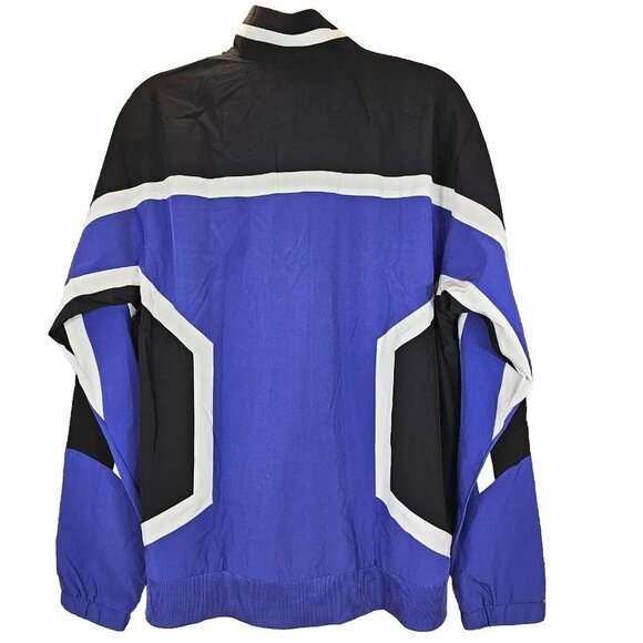 Fila Sanz Wind Full Zip Windbreaker Jacket - Purple/Black/White - Men's Size M - Picture 6 of 7